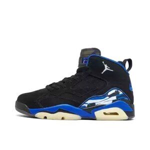 Nike Air Jordan Jumpman MVP Black Varsity Royal FB9019-004 Womens Sz 7 NEW